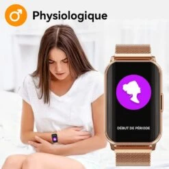 Montre Connectée Fille Avec Podomètre 15 Montre Connectée Fille Avec Podomètre -Monde Electronique Montre Pour Filles Connectee MingTaw suivi menstruel