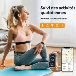 Montre Connectée Fille Avec Podomètre 16 Montre Connectée Fille Avec Podomètre -Monde Electronique Montre Pour Filles Connectee MingTaw suivi sportif