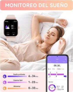 Montre Sport Femme Rose 1.85 Pouce -Monde Electronique Montre Sport Femme Rose 1.85 pouce sommeil