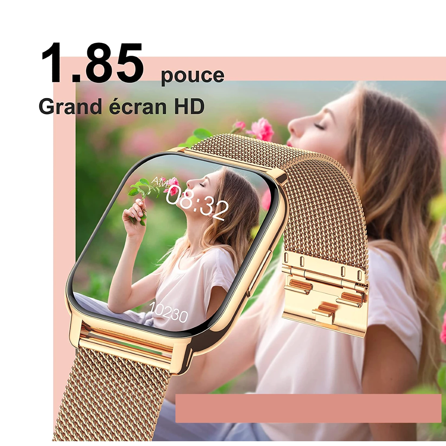 Montre Digitale Connectée Femme 4 Montre Digitale Connectée Femme – Image 2