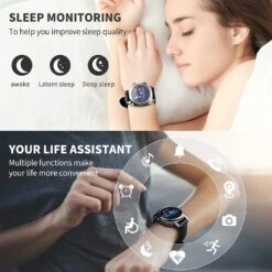 Montre Connectée 5 ATM Sport -Monde Electronique Montre connectee 5 ATM sommeil