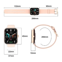 Montre Connectée Adolescente Fille -Monde Electronique Montre connectee Ado Fille BlackView W20 dimensions