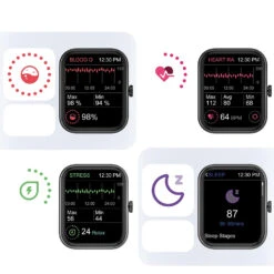 Montre Connectée Adolescente Fille -Monde Electronique Montre connectee Ado Fille BlackView W20 sante