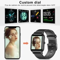 Montre Intelligente Adolescent Sportif 14 Montre Intelligente Adolescent Sportif -Monde Electronique Montre connectee Ado Sport fond decran changeable