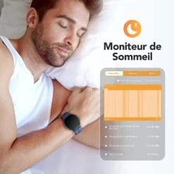 Montre Connectée Adolescent AGPTek -Monde Electronique Montre connectee Adolescent AGPTek moniteur de sommeil