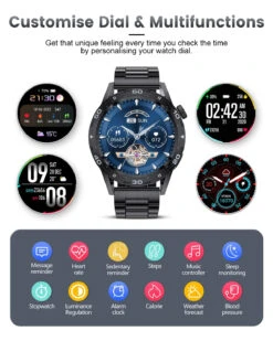 Montre Connectée Adolescent Acier Inoxydable 13 Montre Connectée Adolescent Acier Inoxydable -Monde Electronique Montre connectee Adolescent Acier Inoxydable fond decran modifiable