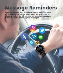Montre Connectée Adolescent Acier Inoxydable 12 Montre Connectée Adolescent Acier Inoxydable -Monde Electronique Montre connectee Adolescent Acier Inoxydable rappels de messages