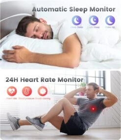 Montre Connectée Adolescent Acier Inoxydable 11 Montre Connectée Adolescent Acier Inoxydable -Monde Electronique Montre connectee Adolescent Acier Inoxydable sport et sommeil