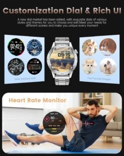 Montre Connectée Adolescent Argent -Monde Electronique Montre connectee Adolescent Argent cadran personnalisable