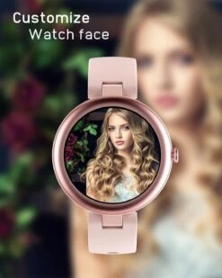 Montre Adolescente Fille Tendance -Monde Electronique Montre connectee Adolescent Fille Lynn fond decran personnalisable