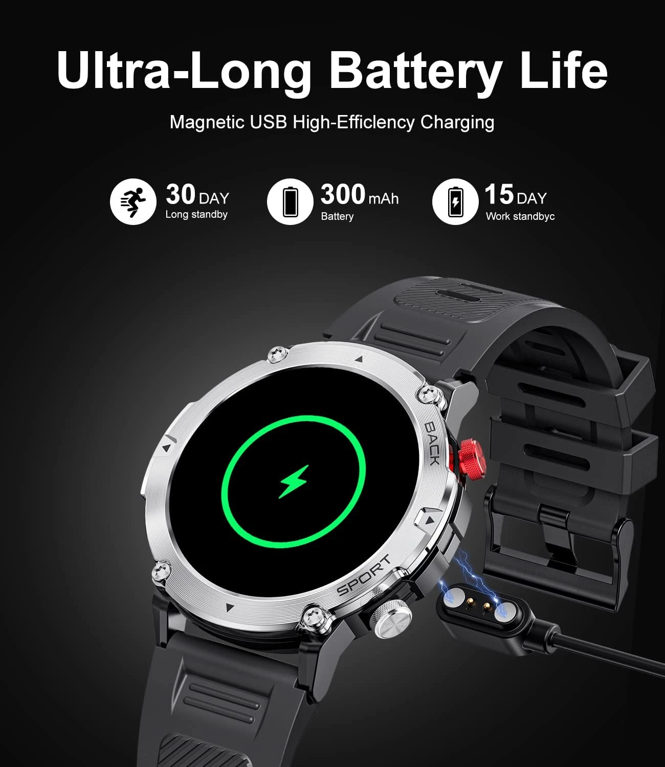 Montre Connectée Adolescent Longue Autonomie 4 Montre Connectée Adolescent Longue Autonomie – Image 2