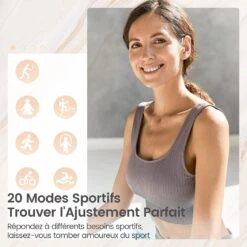 Montre Connectée Adolescente Diamant 13 Montre Connectée Adolescente Diamant -Monde Electronique Montre connectee Adolescente Diamant 20 modes sportifs