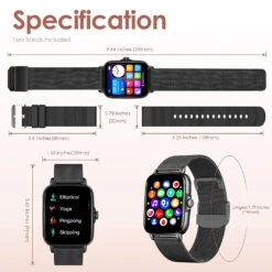 Montre Connectée Adolescente Double Bracelet -Monde Electronique Montre connectee Adolescente Double Bracelet taille et bracelet