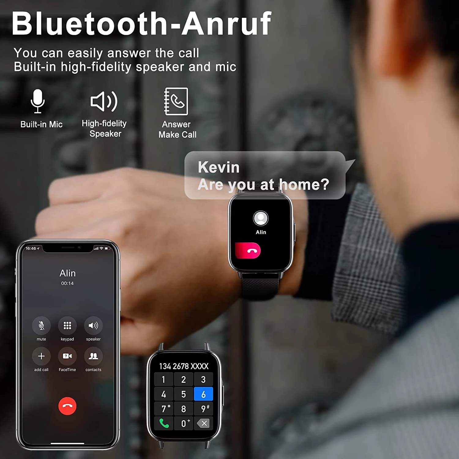 Smart Watch Aiguille Adolescent 5 Smart Watch Aiguille Adolescent – Image 3