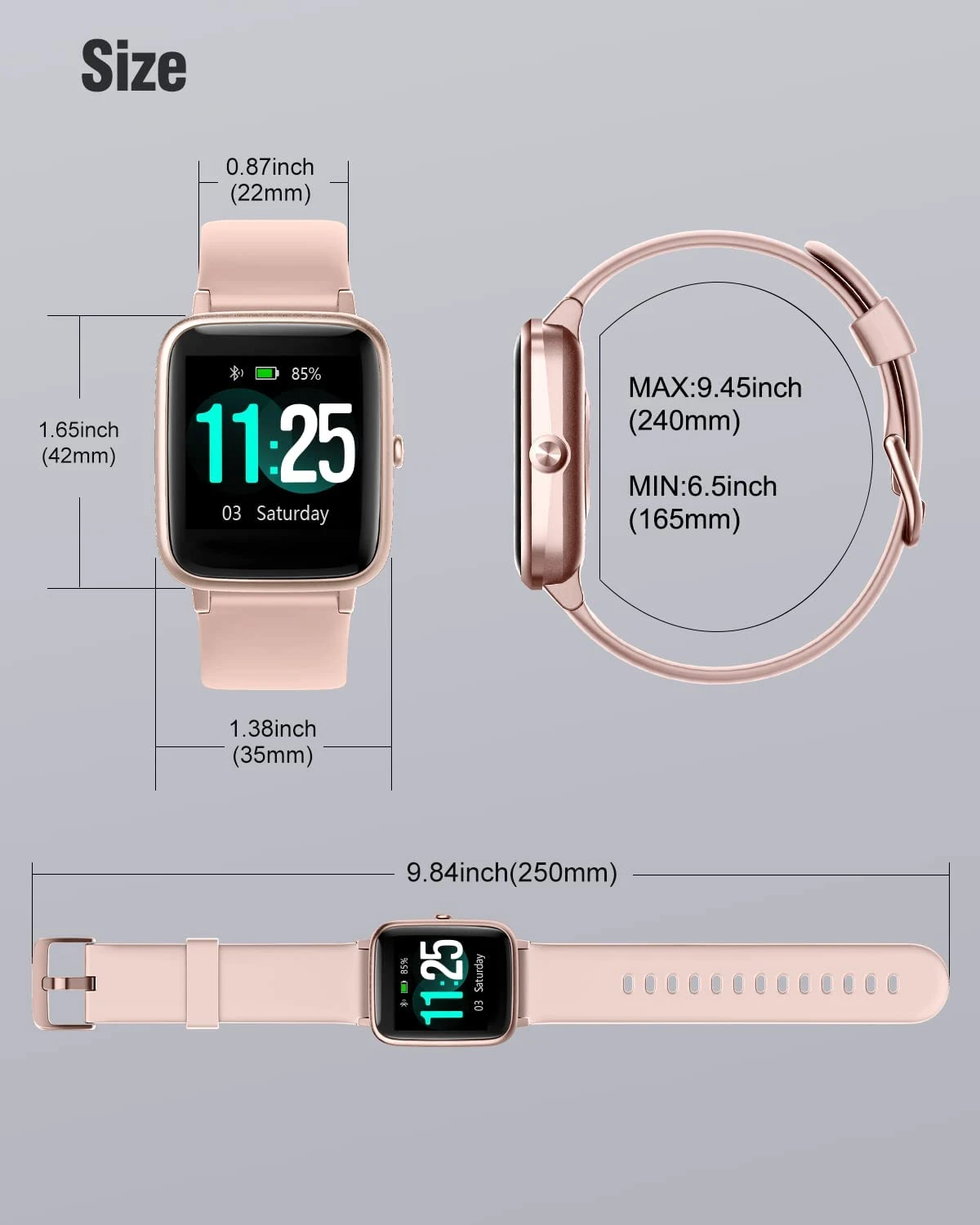 Montre Connectée Femme Multi Sport 10 Montre Connectée Femme Multi Sport – Image 8