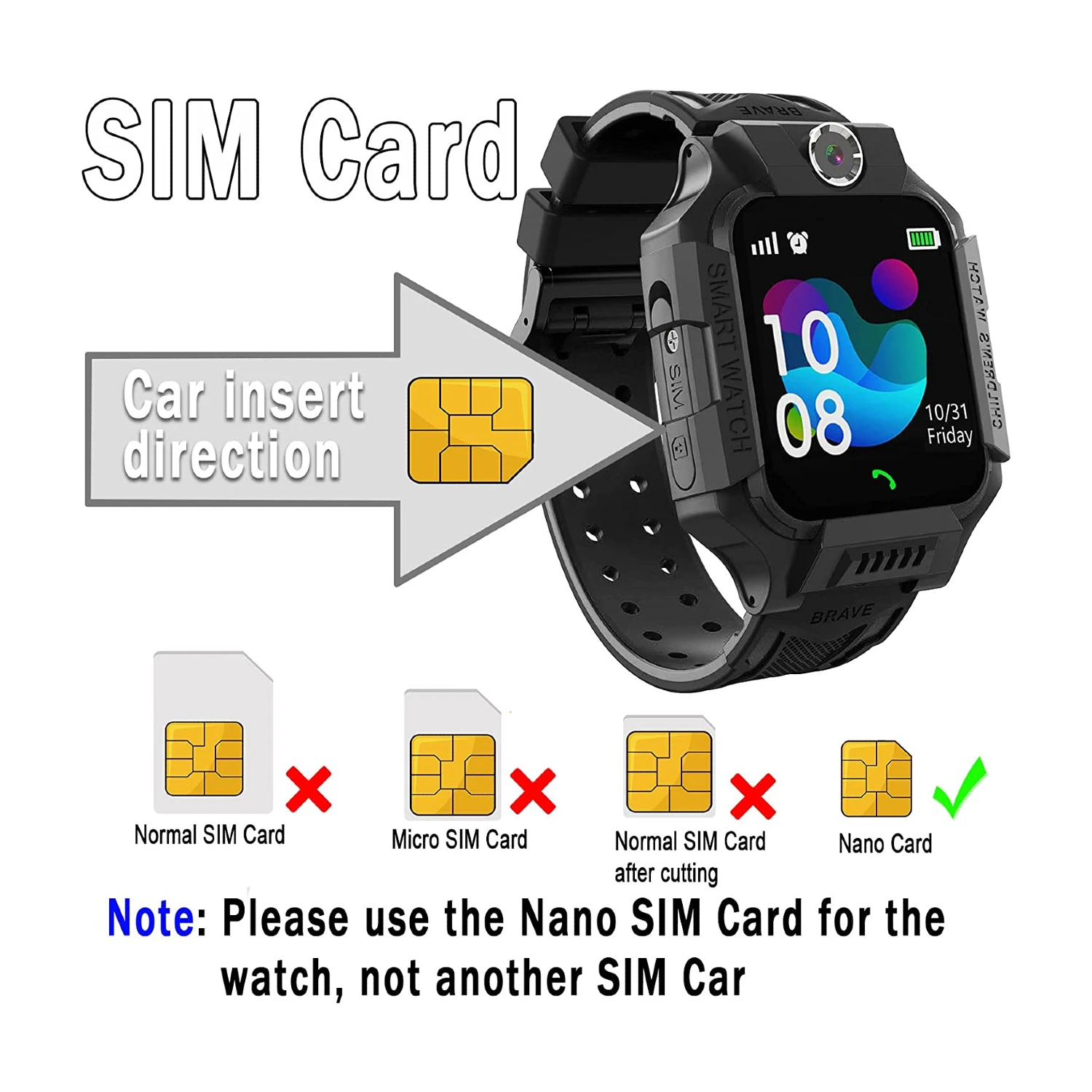 Montre Connectée Camera Adolescent 5 Montre Connectée Camera Adolescent – Image 3