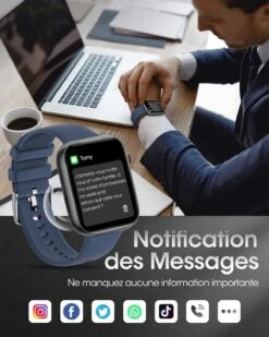 Montre Connectée Polyvalente 10 Montre Connectée Polyvalente -Monde Electronique Montre connectee CrystalFit notifications de messages