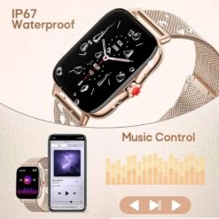 Montre Connectée Femme Appel -Monde Electronique Montre connectee Femme Appel ip67