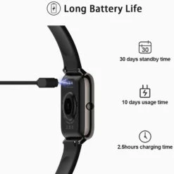 Montre Sport Femme Fréquence Cardiaque BPM -Monde Electronique Montre connectee Femme BPM 10 jours autonomie