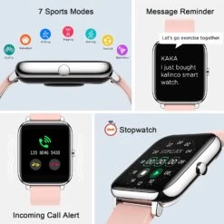 Montre Sport Femme Fréquence Cardiaque BPM -Monde Electronique Montre connectee Femme BPM 7 sports