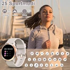 Montre Connectée Femme Cadran Rond -Monde Electronique Montre connectee Femme Blackview 25 mode sportifs