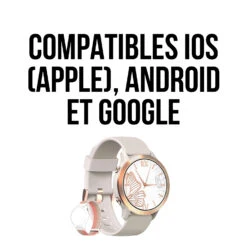 Montre Connectée Femme Cadran Rond -Monde Electronique Montre connectee Femme Blackview compatibilite
