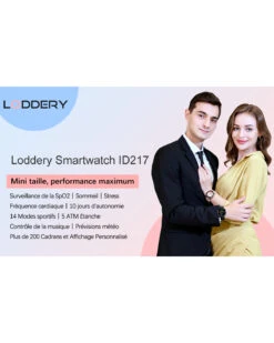 Montre Connectée Femme Bracelet Silicone -Monde Electronique Montre connectee Femme Bracelet Silicone elegante