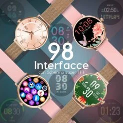 Montre Connectée Femme Élégante Argent 8 Montre Connectée Femme Élégante Argent -Monde Electronique Montre connectee Femme Evetane interfaces