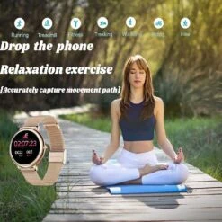 Montre Connectée Femme Élégante Argent 9 Montre Connectée Femme Élégante Argent -Monde Electronique Montre connectee Femme Evetane sport