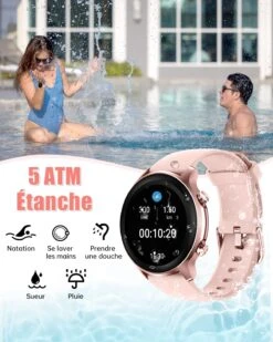 Montre Connectée Femme Sommeil -Monde Electronique Montre connectee Femme Sommeil etanche