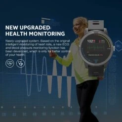 Montre Connectée Femme Avec ECG -Monde Electronique Montre connectee Femme avec ECG fonction