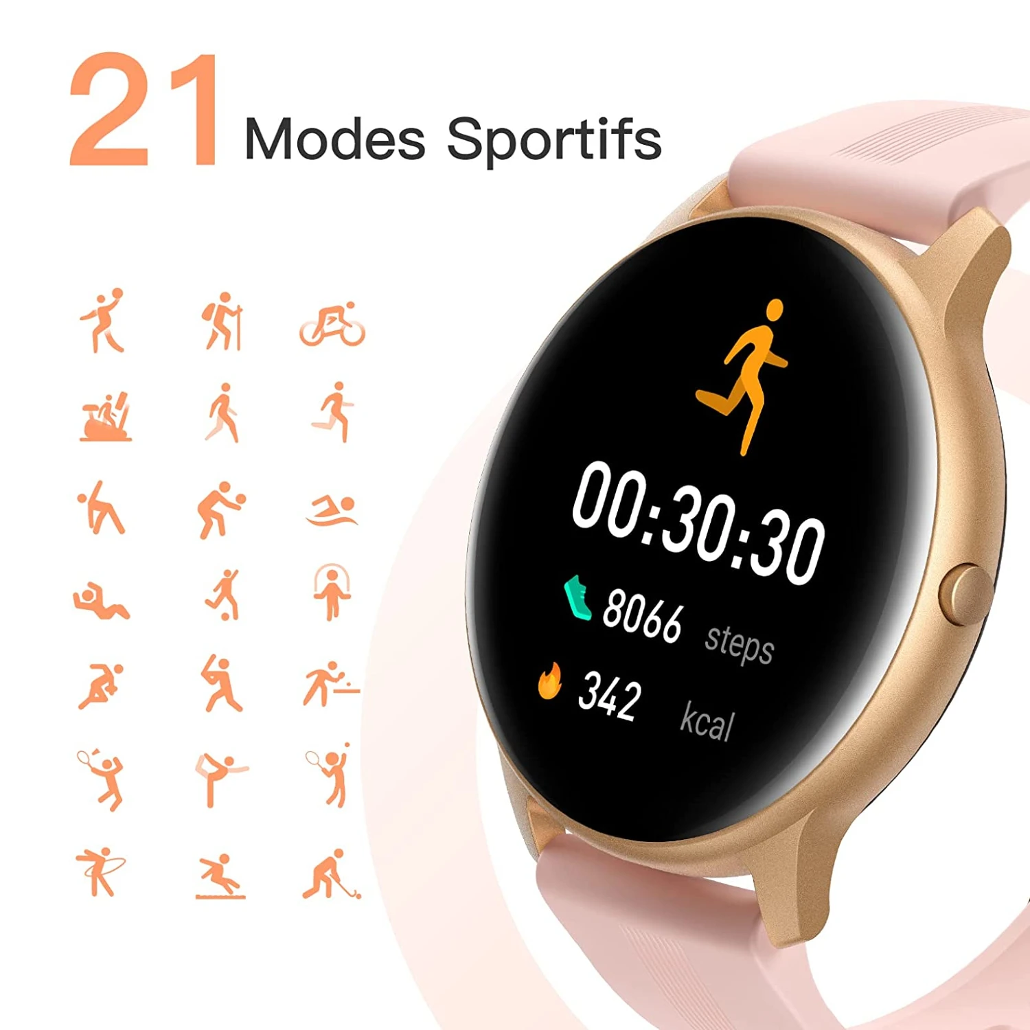 Montre Intelligente Fille Adolescente 4 Montre Intelligente Fille Adolescente – Image 2