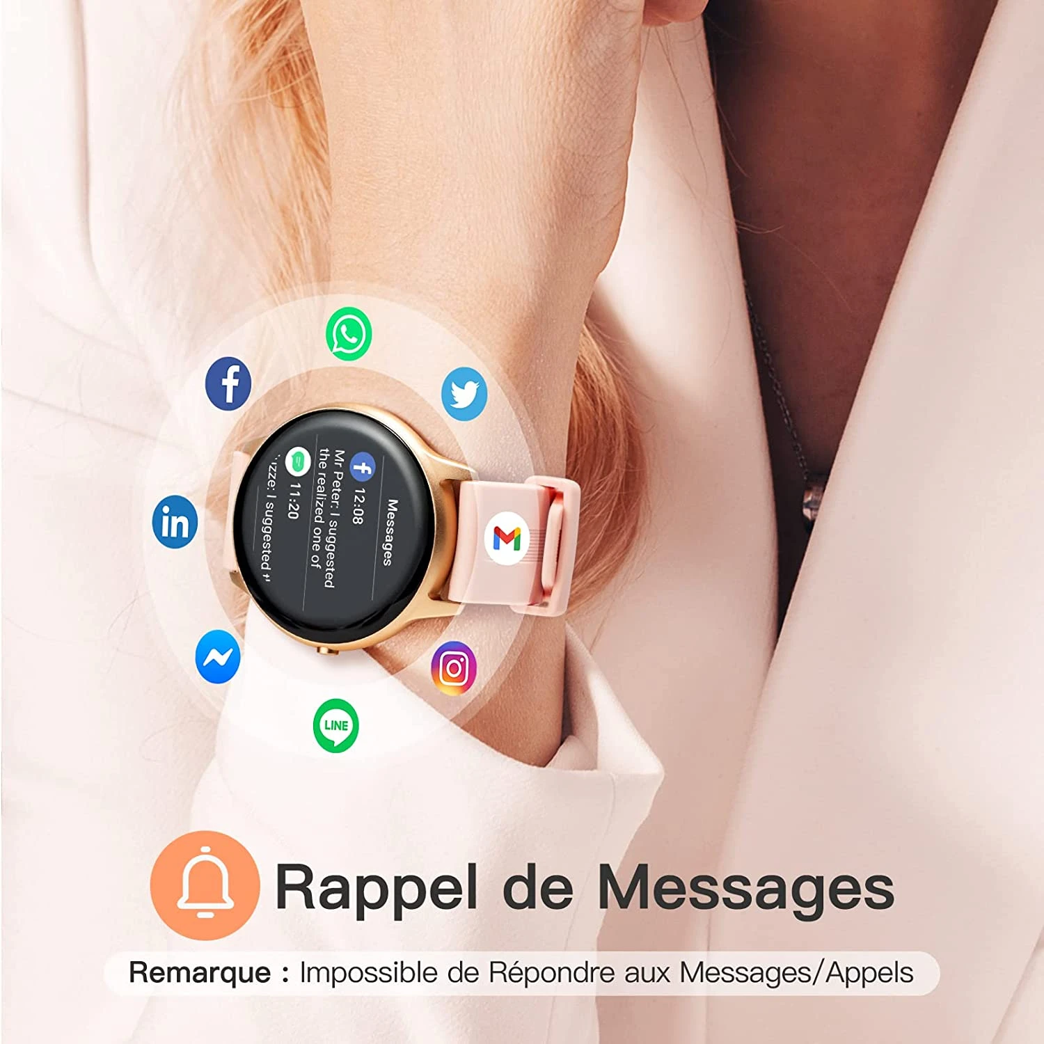 Montre Intelligente Fille Adolescente 7 Montre Intelligente Fille Adolescente – Image 5