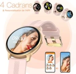 Montre Connectée Fille Ado -Monde Electronique Montre connectee Fille Ado personnalisable