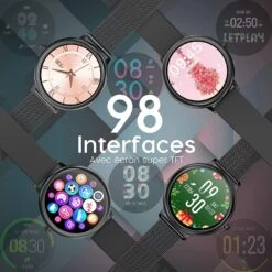 Montre Connectée Habillée Femme -Monde Electronique Montre connectee Habillee Femme interface