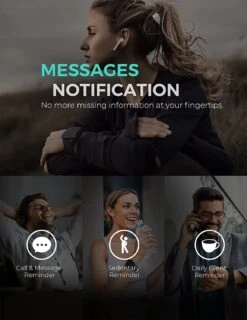 Montre Intelligente Carrée 1.8 Pouce -Monde Electronique Montre connectee Homme Carree notifications