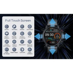 Montre Connectée Étanche IP68 -Monde Electronique Montre connectee Homme IP68 options possibles