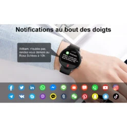 Montre Connectée Homme Moderne -Monde Electronique Montre connectee Homme Moderne applications