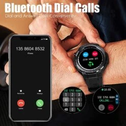 Montre Connectée Homme Notification -Monde Electronique Montre connectee Homme Notification appels