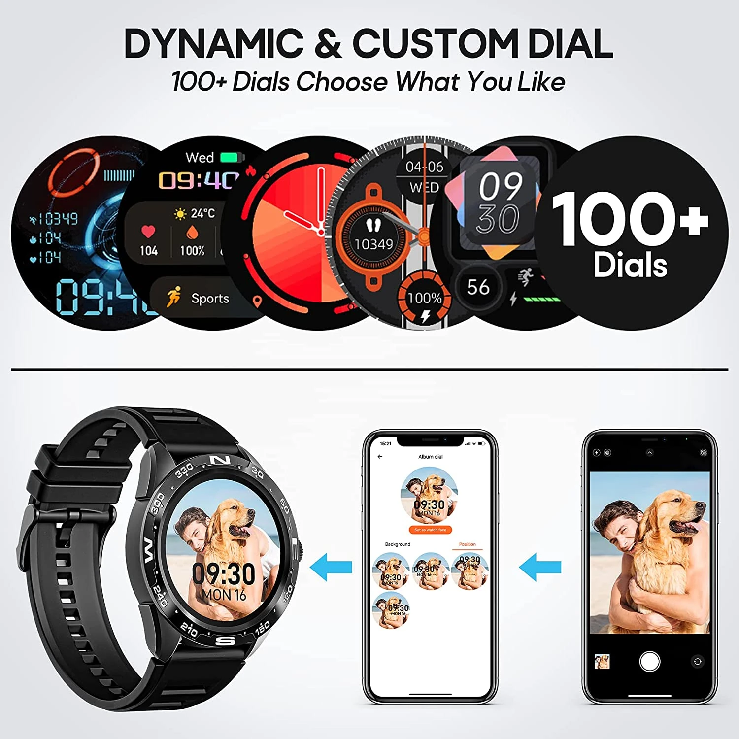 Montre Sport Homme Téléphone 6 Montre Sport Homme Téléphone – Image 4