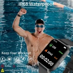 Montre Connectée Homme Température 9 Montre Connectée Homme Température -Monde Electronique Montre connectee Homme Temperature eau resiste