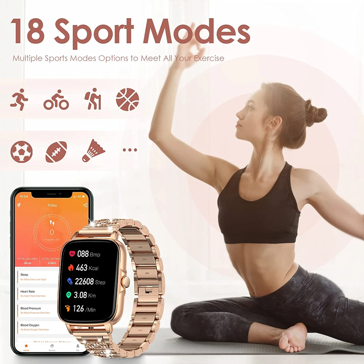 Montre Connectée Jeune Fille / Ado 9 Montre Connectée Jeune Fille / Ado – Image 7