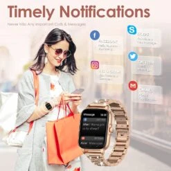 Montre Connectée Jeune Fille / Ado 13 Montre Connectée Jeune Fille / Ado -Monde Electronique Montre connectee Jeune Femme Keleel notifications intelligente