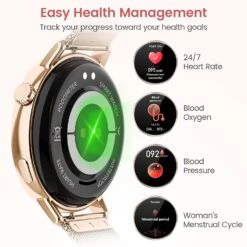 Montre Connectée Jeune Femme Élégante -Monde Electronique Montre connectee Jeune Femme Swgota capteur optique