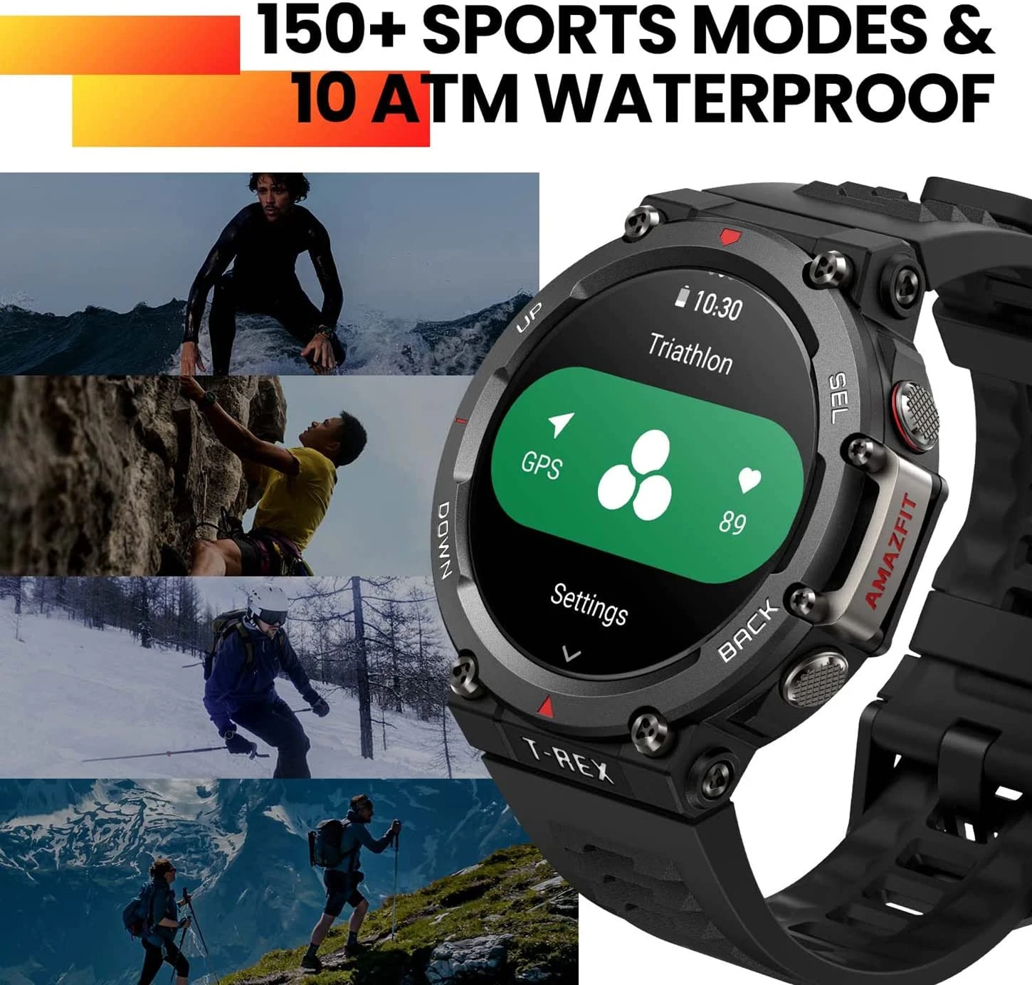 Montre Intelligente Sport Ski 5 Montre Intelligente Sport Ski – Image 3