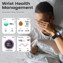Smartwatch Bluetooth Adolescent Filles Et Garçon -Monde Electronique Montre connectee adolescent Bluetooth sante