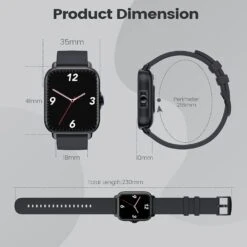 Smartwatch Bluetooth Adolescent Filles Et Garçon -Monde Electronique Montre connectee adolescent Bluetooth taille