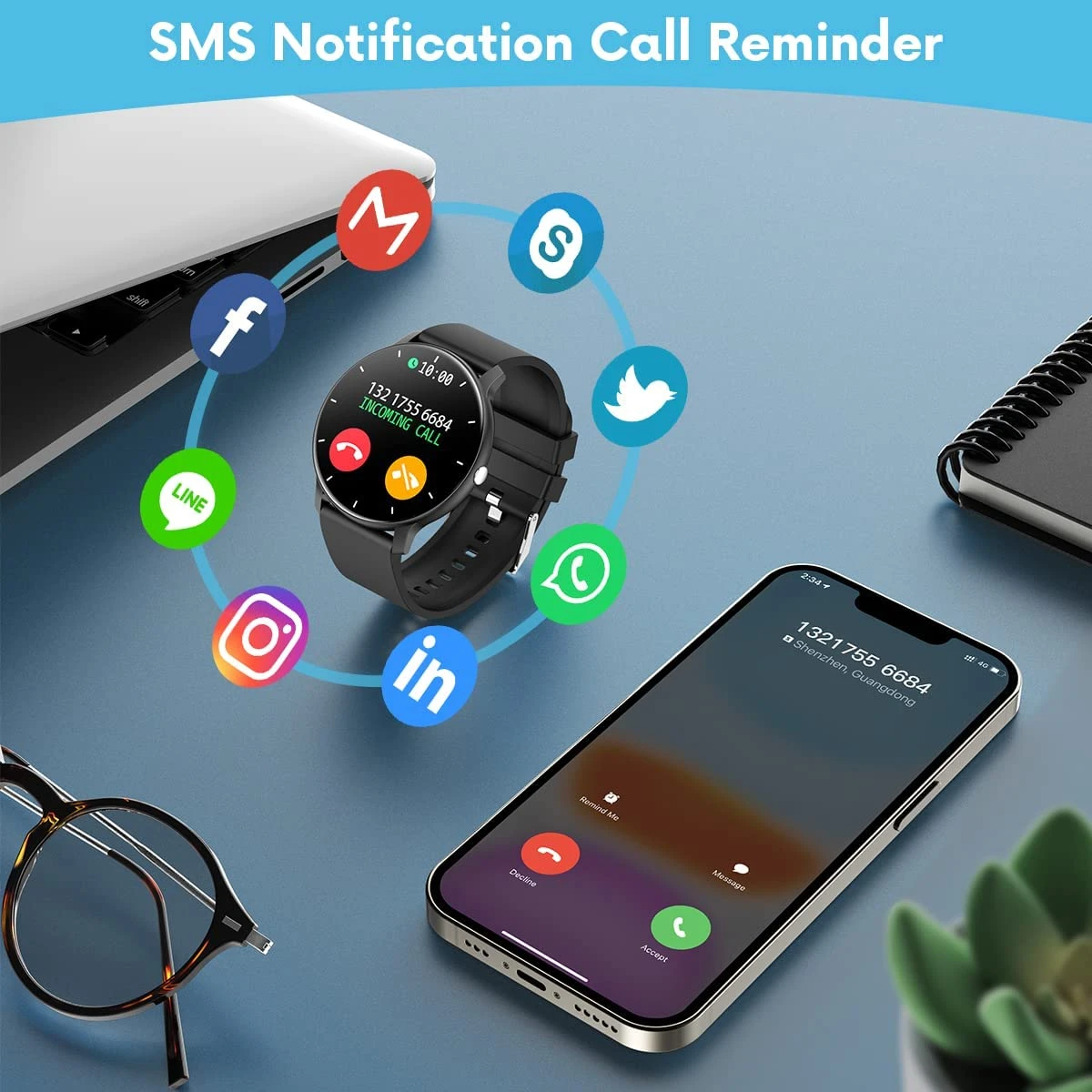 Montre Connectée Junior Polyvalente 6 Montre Connectée Junior Polyvalente – Image 4