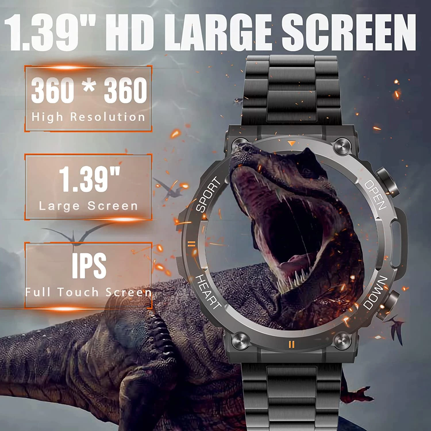 Montre Connectée Adolescents Linsonk 5 Montre Connectée Adolescents Linsonk – Image 3