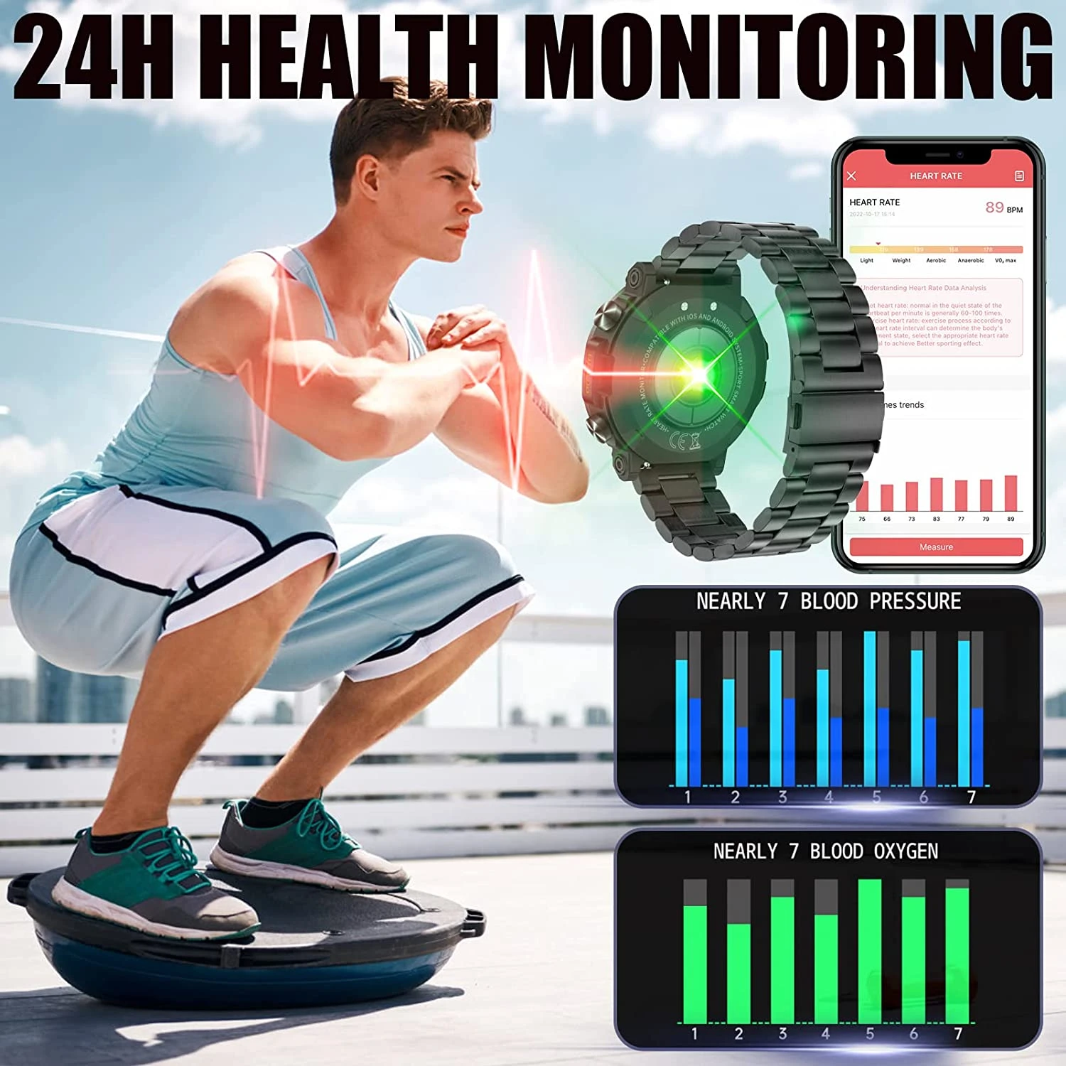 Montre Connectée Adolescents Linsonk 6 Montre Connectée Adolescents Linsonk – Image 4